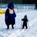В Зеленограде состоялся костюмированный лыжный забег