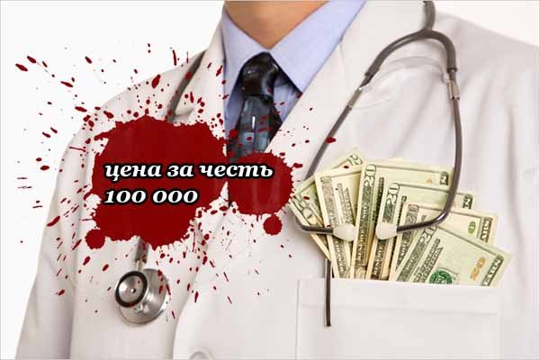 врач угрожал отрезать ногу пациентке, если та не заплатит 100 тысяч