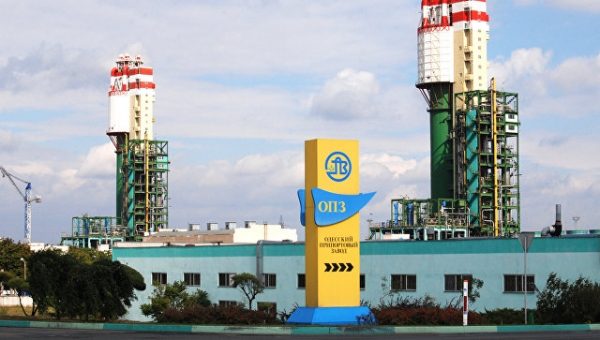 Одесский припортовый завод остановил работу из-за прекращения поставок газа
