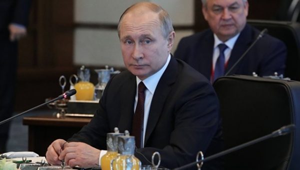 Путин: РФ, Турция, Иран договорились о координации в борьбе с терроризмом