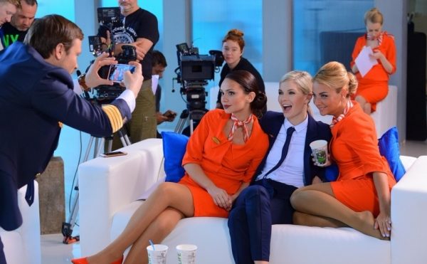 Дарья Сагалова о съемках в сериале «Улетный экипаж», авантюристах и тонких шутках
