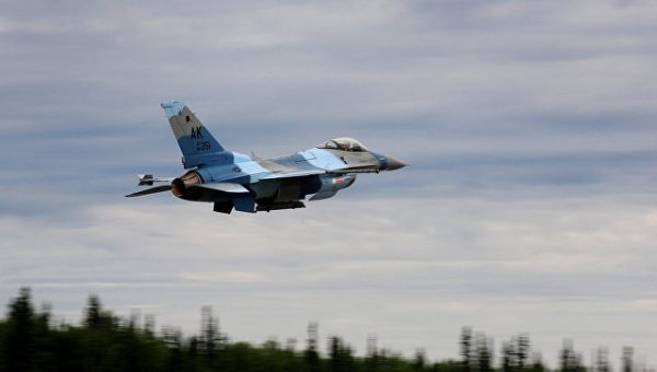 В штате Невада разбился истребитель F-16 ВВС США