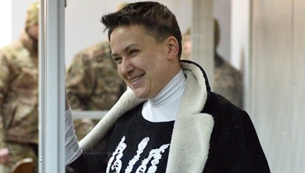 Савченко проходит допрос на полиграфе, сообщила ее сестра
