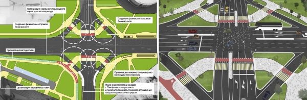 На Центральном проспекте могут появиться выделенные полосы, трансбарьеры и велопереезды