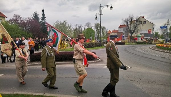 Калининградцы почтили память погибших советских бойцов в Польше
