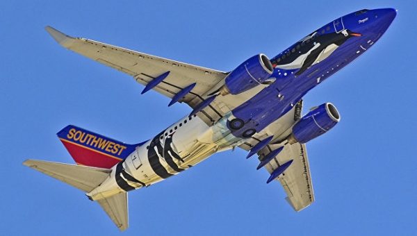 Американец устроил прямую трансляцию из аварийного Boeing