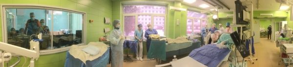 Экстремальные роды в рентгеноперационной. Мама и малышка спасены.