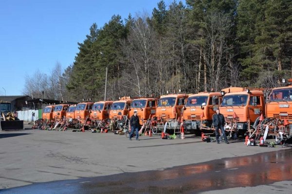 В Зеленограде проверена поливомоечная техника отряда по тушению пожаров
