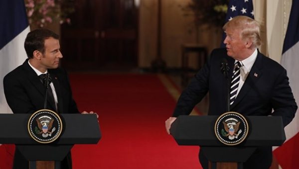 Трамп заявил, что Макрон после общения с ним по-другому смотрит на Иран