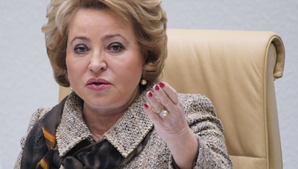 Матвиенко сообщила о проработке возможности ее визита в КНДР и Южную Корею