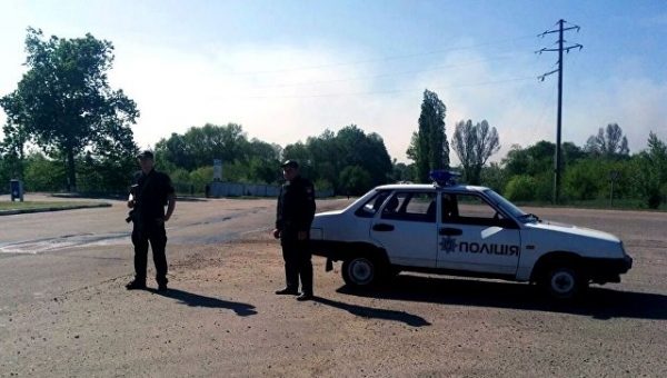 Над горевшим складом боеприпасов в Балаклее уже нет задымленности