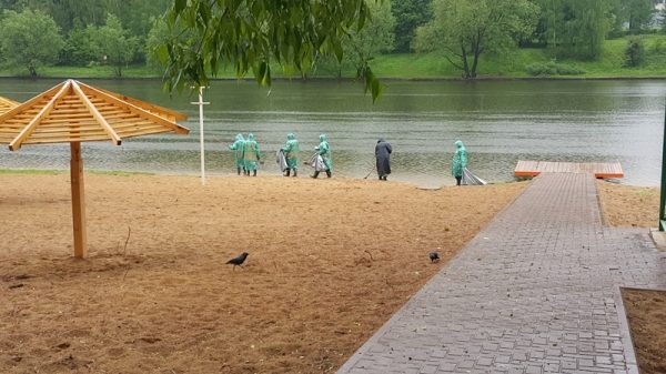 В Зеленограде прошла общероссийская акция «Чистый берег»