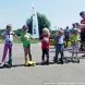 На берегу Школьного озера состоялась гонка на самокатах