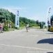 На берегу Школьного озера состоялась гонка на самокатах