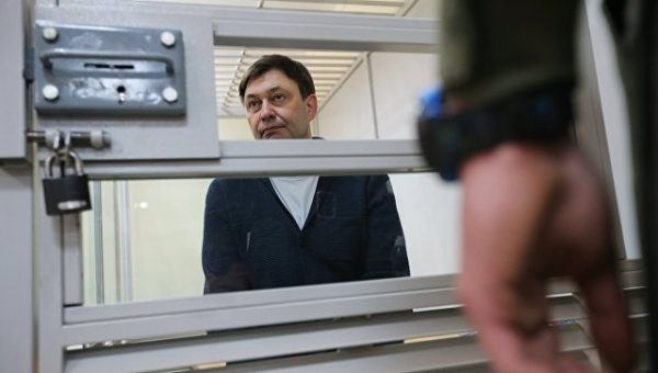 МИД требует освободить Вышинского и снять с него обвинения‍