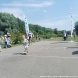 На берегу Школьного озера состоялась гонка на самокатах