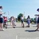 На берегу Школьного озера состоялась гонка на самокатах
