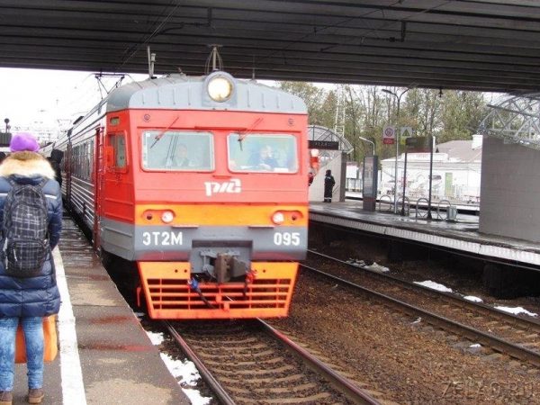 До середины июня на Ленинградском направлении будет отменен ряд электричек