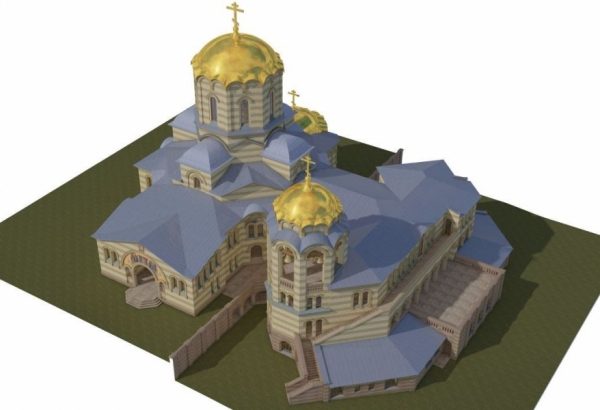 Представлен эскиз нового храма в 10 микрорайоне Зеленограда