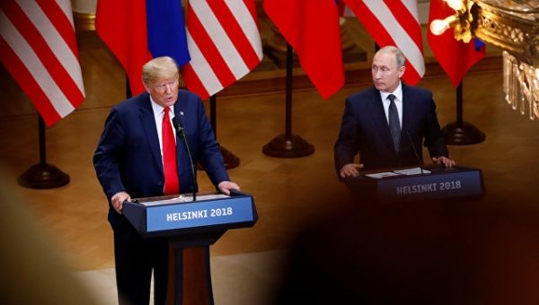 Трамп: отношения России и США до саммита в Хельсинки были на краю пропасти