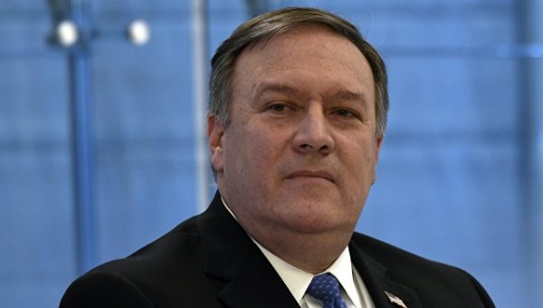 Помпео провел переговоры с министром объединения Южной Кореи
