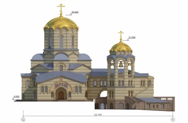 Представлен эскиз нового храма в 10 микрорайоне Зеленограда