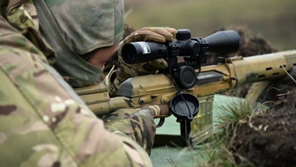 В ЛНР сообщили о прибытии украинских снайперов к линии соприкосновения