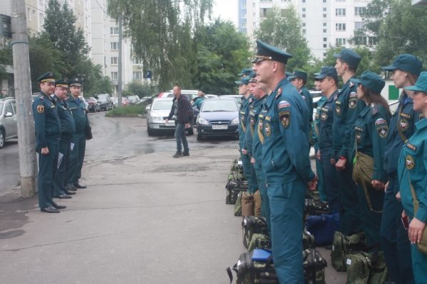 В Зеленограде проверили боевую готовность сотрудников МЧС