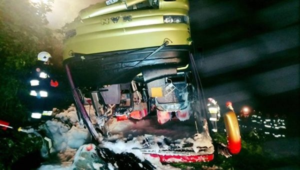 МИД Украины уточнил данные о пострадавших в ДТП с автобусом в Польше