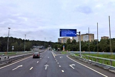 Пассажирка легковушки пострадала в ДТП на въезде в Зеленоград