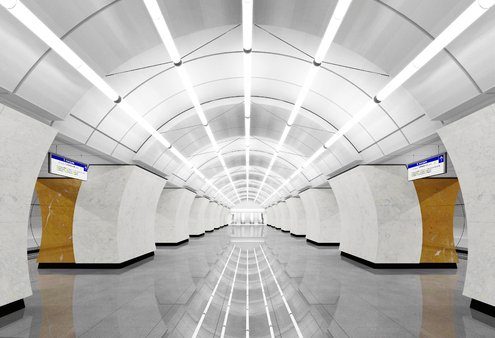 Собянин открыл новую платформу железнодорожной станции «Окружная»