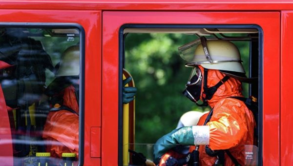 На западе Германии 40 человек пострадали при пожаре
