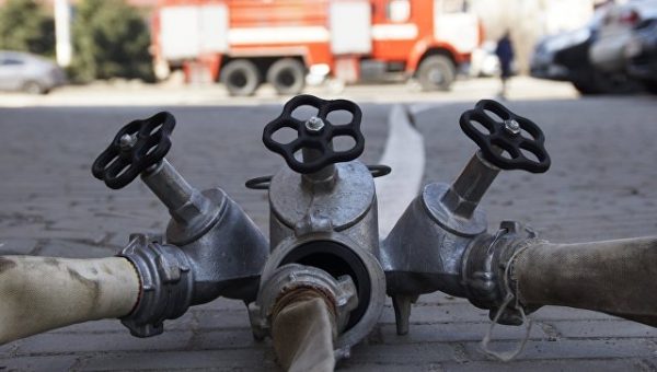 На юге Украины произошел крупный пожар в курортной зоне