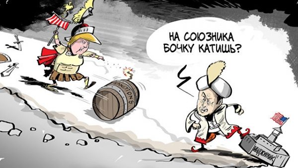 "Не поставят на колени". Эрдоган пообещал ответ на давление со стороны США