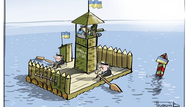 В Киеве раскрыли детали плана по созданию военной базы в Азовском море
