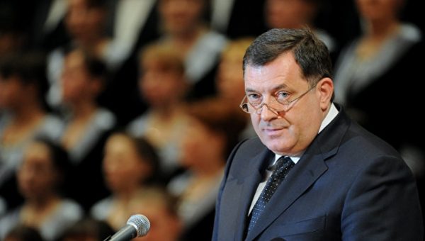 Додик обвинил Запад в "антироссийской истерии"