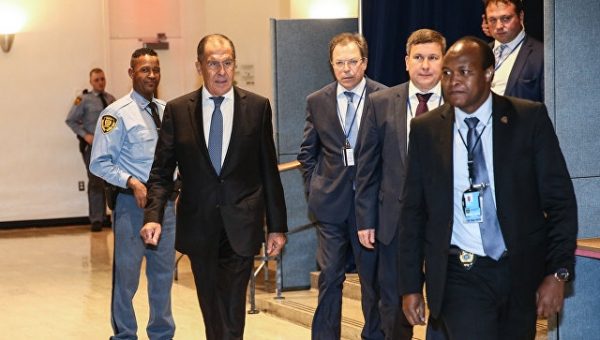 Переговоров Лаврова с Хантом в ООН не было, заявили в российской делегации