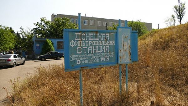Электроснабжение Донецкой фильтровальной станции восстановлено