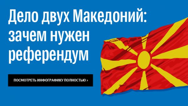 В Британии поприветствовали итоги референдума в Македонии