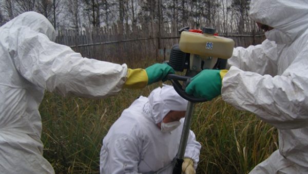Более 13,5 тысяч мест на Украине потенциально опасны из-за сибирской язвы