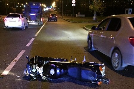 Тягач с полуприцепом сбил мотоцикл в «новом» городе