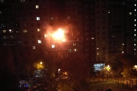 Мужчина погиб при пожаре в 14 микрорайоне