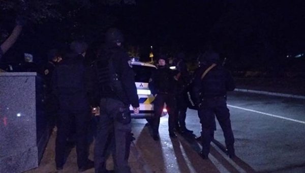 В Киеве неизвестный открыл огонь по полицейским