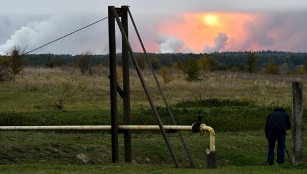 Интенсивность взрывов на арсенале под Черниговом снизилась