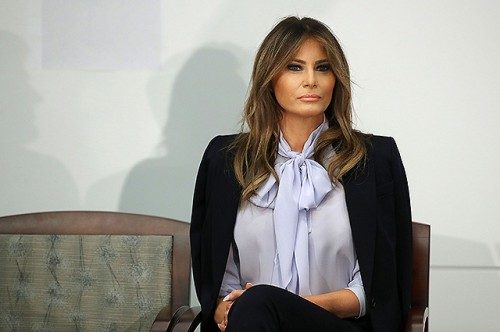 Мелания Трамп: «Мы не можем просто заявить о насилии»