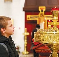 Воспитанники Центра поддержки семьи и детства посетили храм Александра Невского