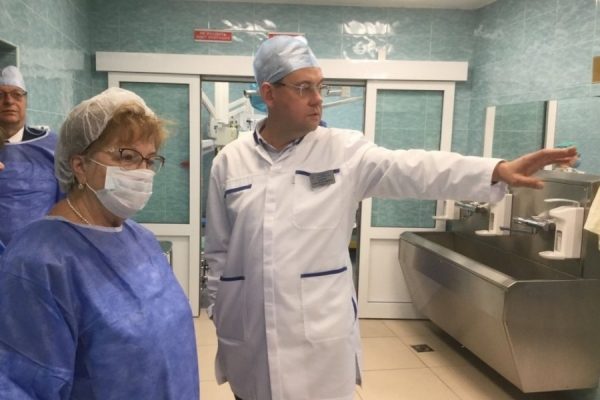 Реанимационная служба зеленоградской больницы отметила 50-летний юбилей