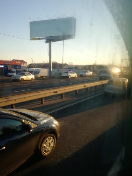 Автомобиль сбил женщину на «зебре» на Ленинградском шоссе