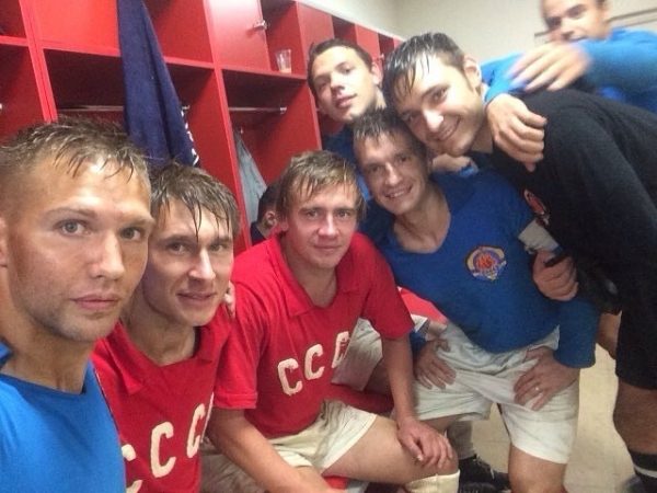 Зеленоградские футболисты приняли участие в съемке фильма, посвященного Льву Яшину