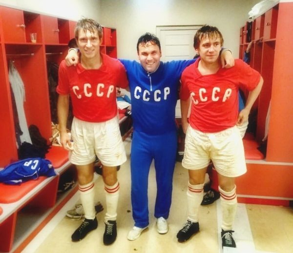 Зеленоградские футболисты приняли участие в съемке фильма, посвященного Льву Яшину